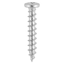 Load image into Gallery viewer, TIMCO Window Fabrication Screws Friction Stay Shallow Pan with Serrations PH Single Thread Gimlet Tip Stainless Steel - 4.8 x 20 Box OF 1000 - 216SS
