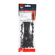 Load image into Gallery viewer, TIMCO Hinged Screw Caps Small Brown - To fit 3.0 to 4.5 Screw TIMpac OF 100 - SHCCBROWNP
