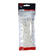 Load image into Gallery viewer, TIMCO Hinged Screw Caps Small White - To fit 3.0 to 4.5 Screw TIMpac OF 100 - SHCCWHITEP
