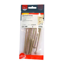 Load image into Gallery viewer, TIMCO Solo Advanced Hex Head Gold Coach Woodscrews - 10.0 x 100 Box OF 50 - 10100SCSY
