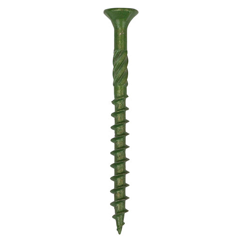 TIMCO Decking Screws Countersunk Exterior Green - 4.5 x 50 Box OF 200 - 50TDECK