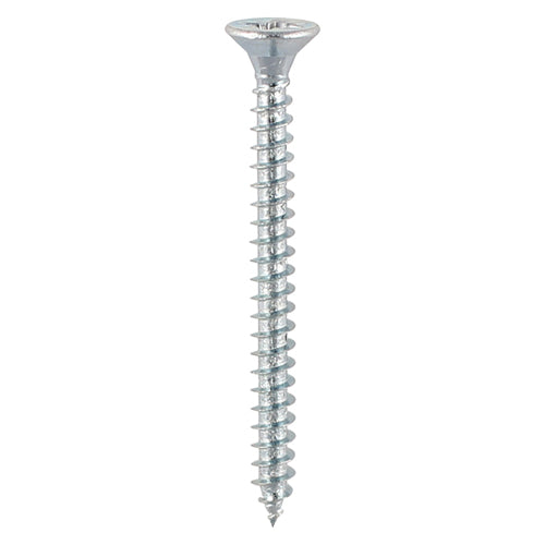 TIMCO Solo Countersunk Silver Woodscrews - 6.0 x 40 Box OF 200 - 60040SOLOZ