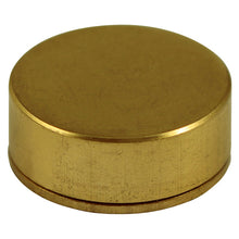 Load image into Gallery viewer, TIMCO Threaded Screw Caps Solid Brass Polished Brass - 16mm TIMpac OF 4 - TSC16PBP
