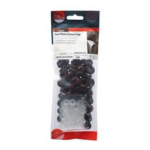 Load image into Gallery viewer, TIMCO Two Piece Screw Caps Brown - To fit 3.5 to 4.2 Screw TIMpac OF 100 - BROWNPLAST
