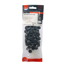 Load image into Gallery viewer, TIMCO Two Piece Screw Caps Grey - To Fit 3.5 to 4.2 Screw TIMpac OF 100 - GREYPLAST

