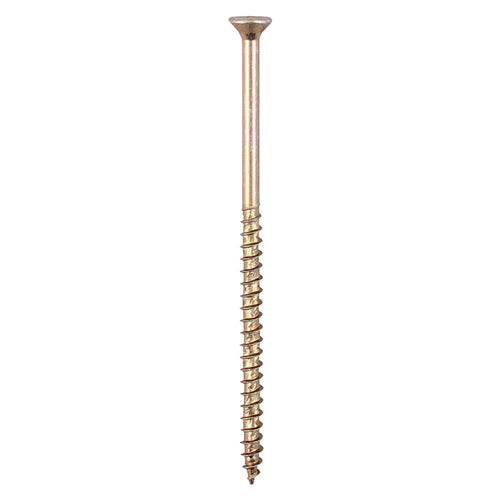 TIMCO Velocity Premium Multi-Use Countersunk Gold Woodscrews - 5.0 x 100 Box OF 100 - 50100VY