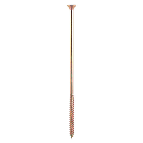 TIMCO Velocity Premium Multi-Use Countersunk Gold Woodscrews - 6.0 x 150 Box OF 100 - 60150VY