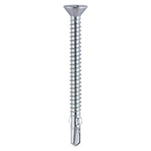 Load image into Gallery viewer, TIMCO Self-Drilling Wing-Tip Steel to Timber Light Section Silver Screws  - 5.5 x 130 Box OF 100 - LW130B
