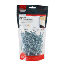 Load image into Gallery viewer, TIMCO Self-Drilling Wing-Tip Steel to Timber Light Section Silver Screws  - All Sizes
