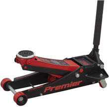 Load image into Gallery viewer, SEALEY - 2501LE Trolley Jack 2.5tonne Low Entry with Rocket Lift
