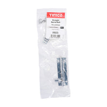Load image into Gallery viewer, TIMCO Straight Barrel Bolt Polished Chrome - 75 x 25mm | Pack of 1
