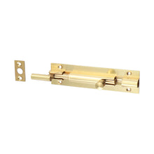 Load image into Gallery viewer, TIMCO Necked Barrel Bolt Polished Brass - 100 x 25mm | Pack of 1
