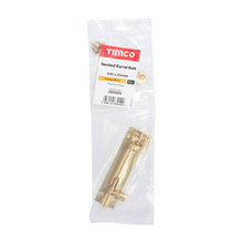 Load image into Gallery viewer, TIMCO Necked Barrel Bolt Polished Brass - 100 x 25mm | Pack of 1
