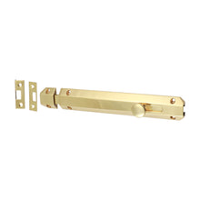Load image into Gallery viewer, TIMCO Architectural Flat Section Bolt Polished Brass - 210 x 35mm | Pack of 1
