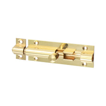 Load image into Gallery viewer, TIMCO Straight Barrel Bolt Polished Brass - 75 x 25mm | Pack of 1
