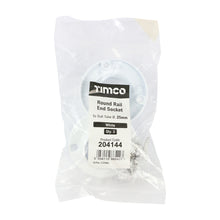 Load image into Gallery viewer, TIMCO End Socket For Round Tube White - 25mm | Pack of 2
