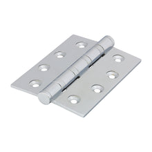 Load image into Gallery viewer, TIMCO Performance Ball Race Button Tip Brass Hinges Polished Chrome - 102 x 76 | Pack of 2
