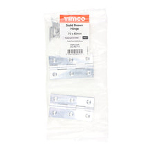 Load image into Gallery viewer, TIMCO Solid Drawn Brass Hinges Polished Chrome - 75 x 40 | Pack of 2
