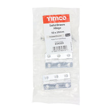 Load image into Gallery viewer, TIMCO Solid Drawn Brass Hinges Polished Chrome - 50 x 28 | Pack of 2
