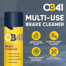 Load image into Gallery viewer, OB41 Multi-Use Brake Cleaner Used To Remove Contaminants Brake and Clutch Parts
