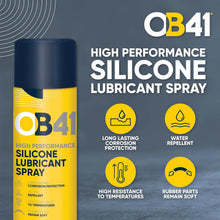 Load image into Gallery viewer, OB41 Silicone Lubricant Spray Perfect For Treating Moving Parts
