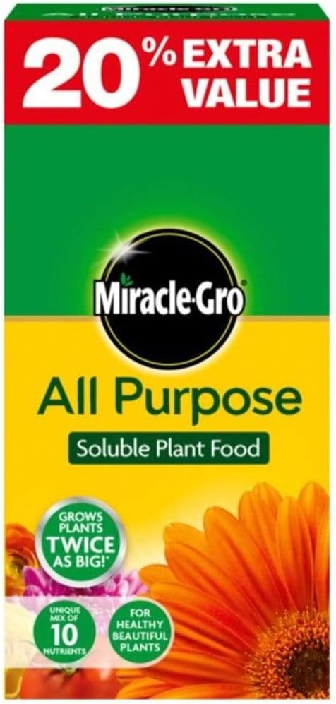 Miracle Gro All Purpose Soluble Plant Food 1kg + 20% Extra Free