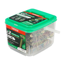 Load image into Gallery viewer, TIMCO C2 Strong-Fix Multi-Purpose Premium Countersunk Gold Woodscrews - 4.5 x 80 Tub OF 375 - 45080C2TUB
