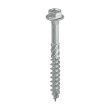 Load image into Gallery viewer, TIMCO Heavy Duty Timber Screws Hex Flange Head Exterior Silver,All Sizes,10pcs
