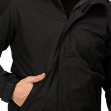 Load image into Gallery viewer, Regatta Professional Mens Dover Fleece Lined Bomber Jacket | Black
