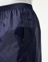 Load image into Gallery viewer, Regatta TRW248 | Pro Packaway Mens Waterproof Overtrousers | Black &amp; Navy
