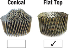 Load image into Gallery viewer, Tacwise 0997 Type 2.1 x 45 mm Bright Flat Top Coil Nails 16° Wire Collated 14400
