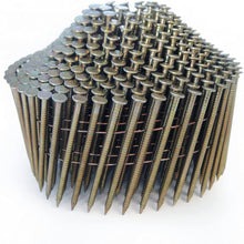 Load image into Gallery viewer, Tacwise 2.1 Pointed &amp; Blunt Galv Ring Conical Coil Nails, Ring Shank, 16° Inclined, Wire Collated, pack of 14,400
