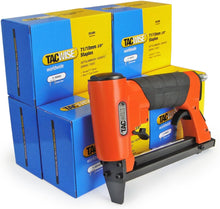 Load image into Gallery viewer, Tacwise 1190 A7116V Upholstery Air Stapler Bundle with 120,000 x 10mm Staples, Uses Type 71 / 4 - 16 mm Staples, Orange / Black
