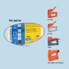 Load image into Gallery viewer, Tacwise 53 Staple &amp; 180 Nail Selection Pack, 1627, 53 Series Staples/180 Series Nails, pack of 7,700
