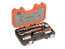 Load image into Gallery viewer, S330 Bahco Socket Set of 34 Metric 3/8in Drive + 1/4in Accessories
