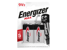 Load image into Gallery viewer, Energizer� MAX� 9V Alkaline Batteries (Pack 2)
