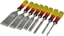 Load image into Gallery viewer, IRWIN Marples M373 Splitproof Bevel Edge Chisel Set in Storage Box, 8 Piece
