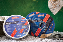 Load image into Gallery viewer, Faithfull Multi-Purpose Cutting Discs in Tin 115 x 1.0 x 22.23mm
