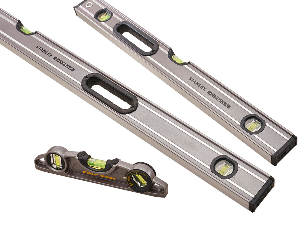 3 Piece Stanley FatMax� Pro Spirit Level Pack
