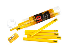 Load image into Gallery viewer, Tube of 10 Advent Carpenter's Pencils + Sharpener Set
