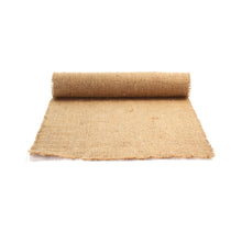 Load image into Gallery viewer, Yuzet Natural Jute Hessian Fabric Builders Frost Protection Burlap 1.37m/54&quot; Wide
