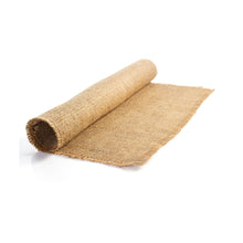 Load image into Gallery viewer, Yuzet Natural Jute Hessian Fabric Builders Frost Protection Burlap 1.37m/54&quot; Wide
