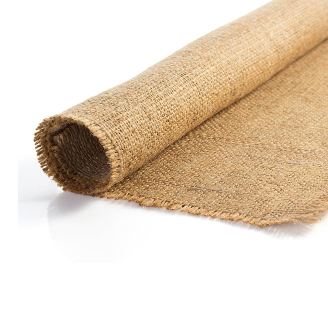 Yuzet Natural Jute Hessian Fabric Builders Frost Protection Burlap 1.37m/54