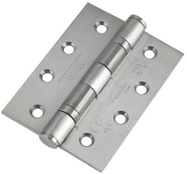 1 Pair ZHSS243S Grade 13 Ball Bearing Hinge Stainless Steel Grade 201 102x76x3mm