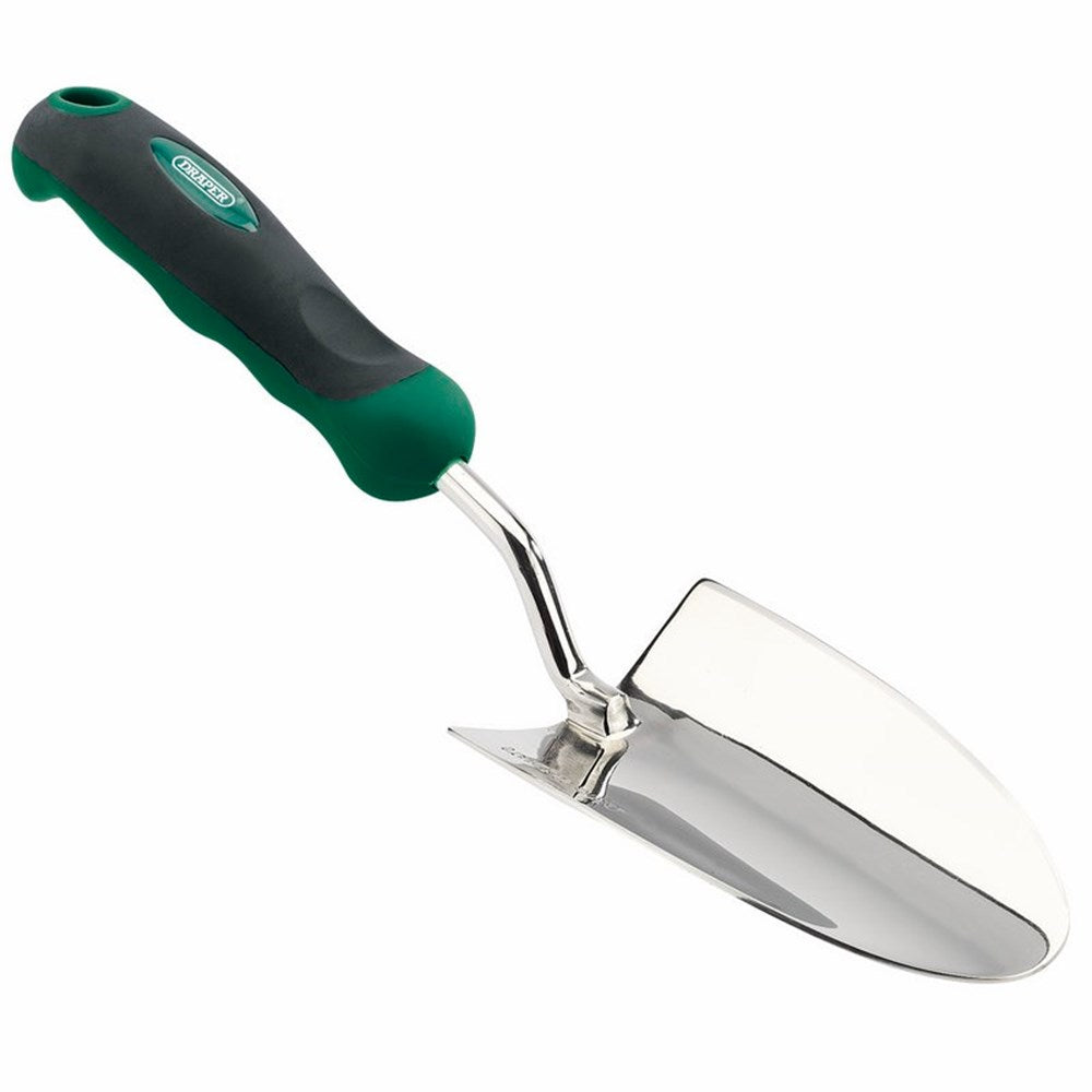 DRAPER 28273 - Trowel with Stainless Steel Scoop and Soft Grip Handle