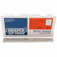Load image into Gallery viewer, DRAPER 59822 - 10mm Brad Nails (5000)
