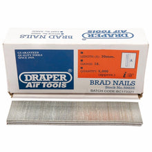Load image into Gallery viewer, DRAPER 59826 - 30mm Brad Nails (5000)
