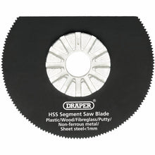 Load image into Gallery viewer, DRAPER 26057 - HSS Segment Saw Blade 63mm Dia. x 18tpi
