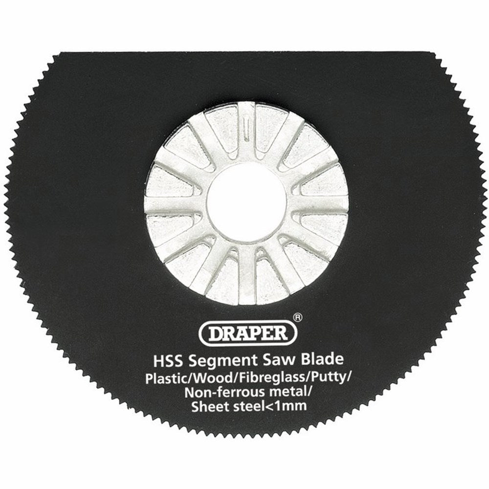 DRAPER 26057 - HSS Segment Saw Blade 63mm Dia. x 18tpi