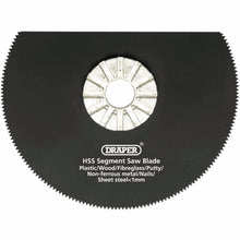 Load image into Gallery viewer, DRAPER 26072 - HSS Segment Saw Blade 88mm Dia. x 18tpi
